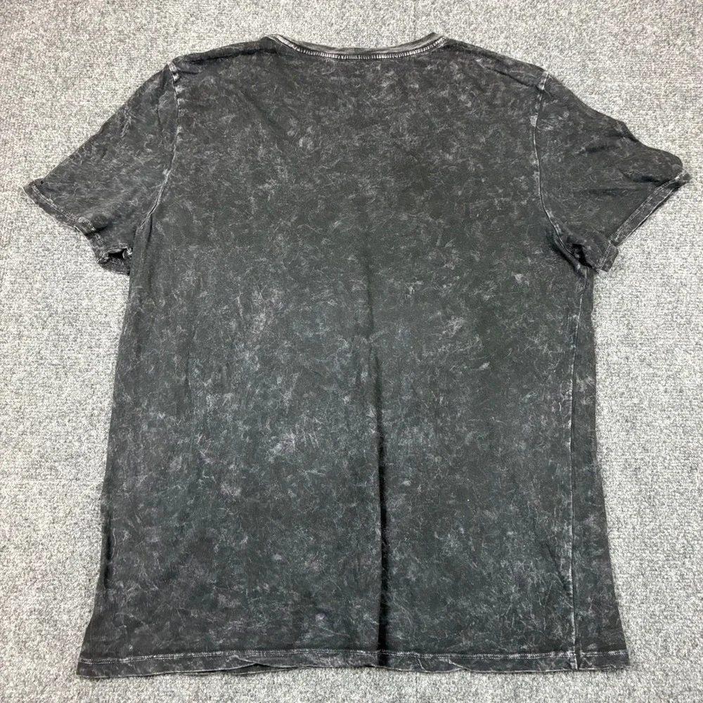 American Rag Cie Mens Size Medium Acid Wash American Flag Graphic Tee Shirt
